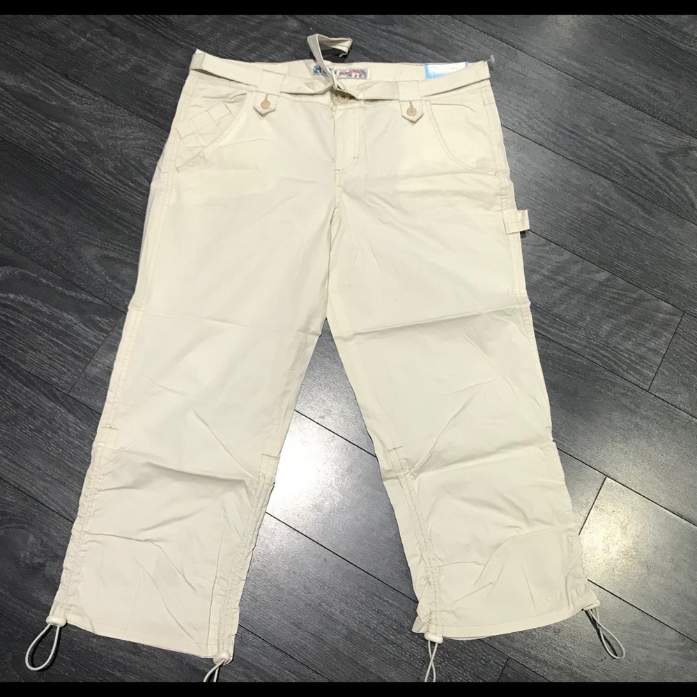 Khaki Mudd Capris